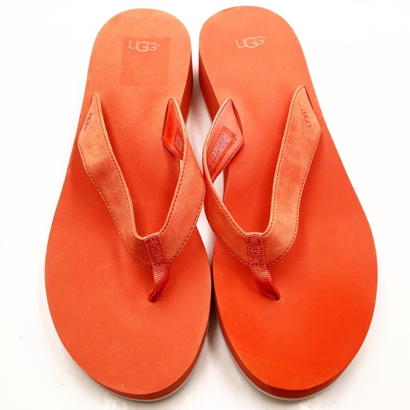 🆕{UGG} Wedge Flip Flop S/N 1092272 - Picture 5 of 8